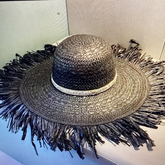 FLOPPY FLOPPY UNIQUE STRAW  SUN HAT
